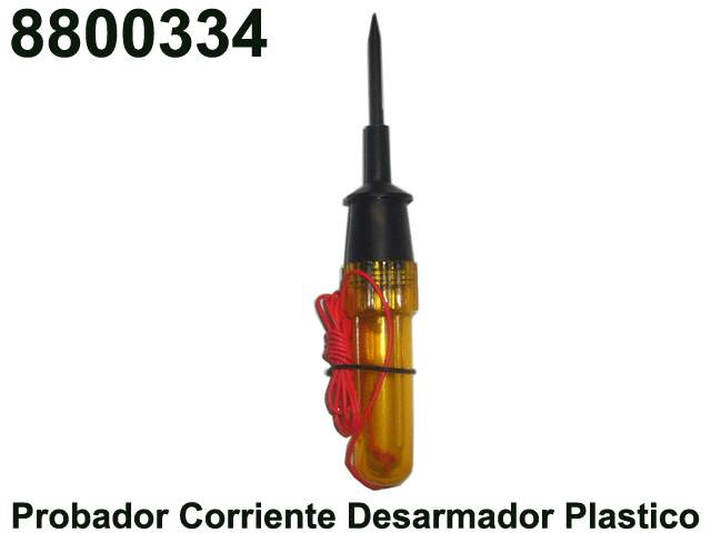 PROBADOR DE CORRIENTE 6-12 VOLTS ECONOMICO 04286