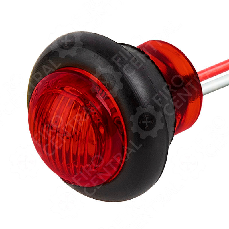 PLAFON MINI 12V REDONDO 1LED ROJO IP65  - Iluminación - - Firo Central