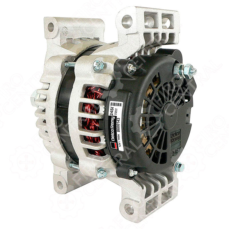 ALTERNADOR DELCO REMY 24SI 12V 160A TAPA CUADRADA  - Alternador - - Firo Central