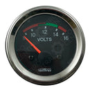 VOLTIMETRO 2" 12V C/FOCO 8V-16V BISEL CROMADO VEETHREE  - Marcador - - Firo Central