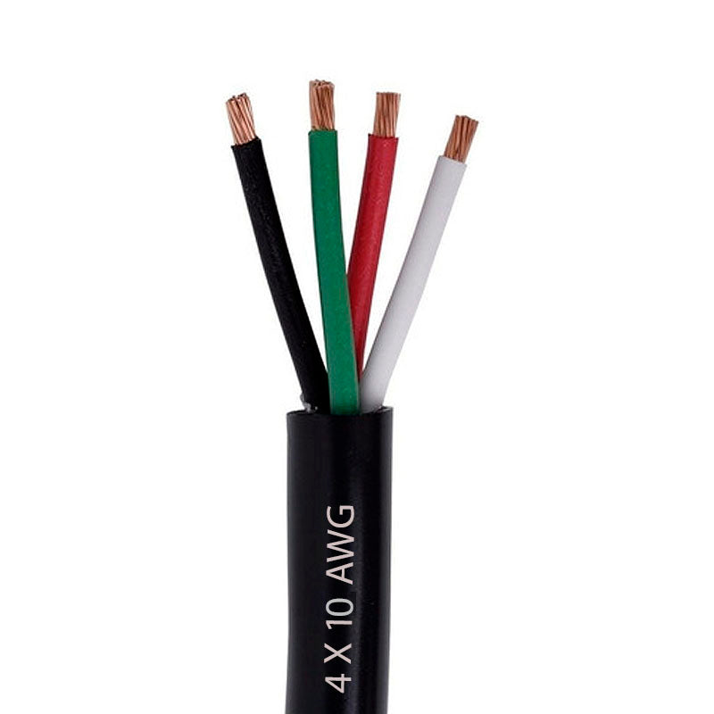 CABLE USO RUDO 4 X 10 POR 1 METRO      .  - Cable - - Firo Central