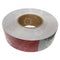 CINTA REFLEJANTE ROJO-BLANCO ROLLO 45m x 50mm DOT C2  - Cinta - - Firo Central