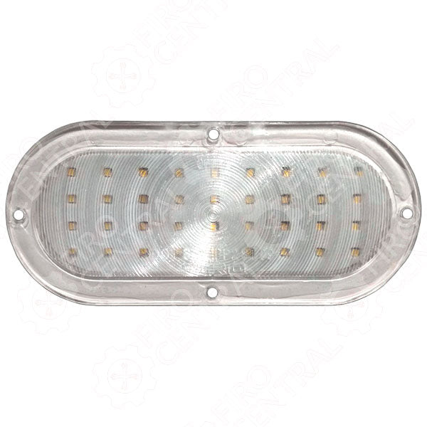 LUZ PLANA 6" BLANCO 12V-24V 18W 36 LED +LUZ 3T OVALADA LUZ INTER  - Iluminación - - Firo Central