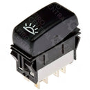 SWITCH INTERRUPTOR LUZ INTERIOR 12V 8 TERMINALES  KW  - Switch - - Firo Central