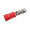 TERMINAL ROJA MACHO REDONDA FASTON 5/32 (4 mm) CAL 22-18  - Terminal - - Firo Central