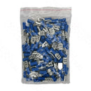 BOLSA CON 100 TERMINALES AZUL ENCHUFE O HEMBRA  14-16 AWG  - Terminal - - Firo Central