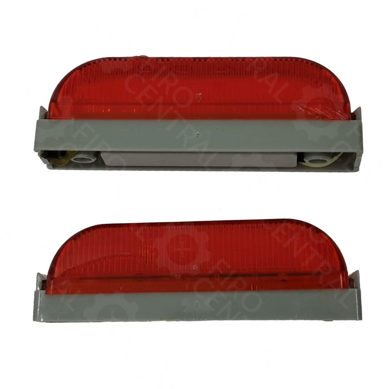 PLAFON LATERAL RECTANGULAR ROJO 4L 1X4P  - Iluminación - - Firo Central