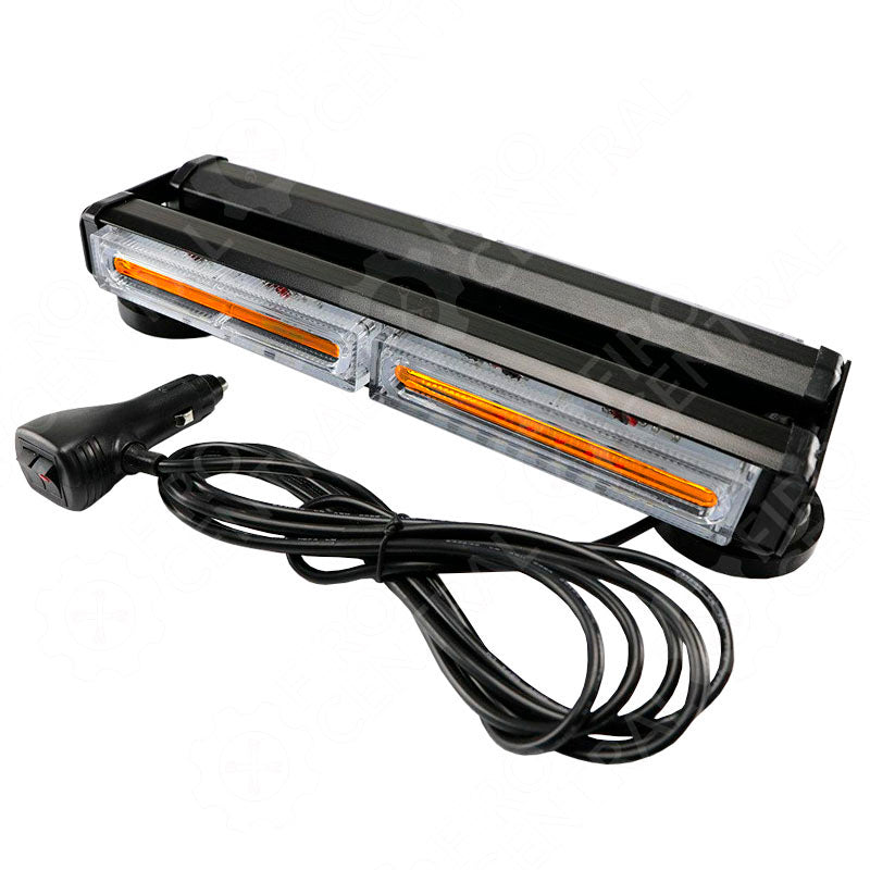 TORRETA LED COB AMBAR 12V/24V 2 LADOS MAGNETICA C/ESTROBO  - Iluminación - - Firo Central