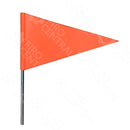 BANDERIN PRECAUCION TRIANGULO NARANJA  - Banderin - - Firo Central