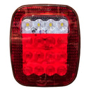 PLAFON TIPO JEEP 12V-24V 16 LEDS CUADRADO UNIVERSAL  - Iluminación - - Firo Central