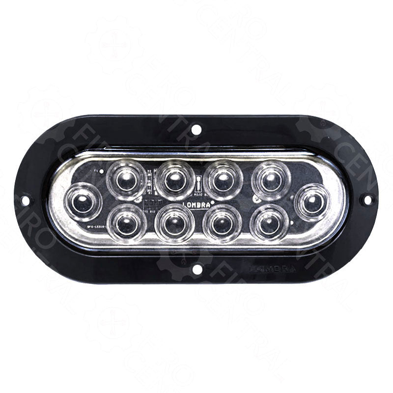 PLAFON OVALADO 13 LED C/CANDADO "BLANCO" C/CONECTOR 12V 24V  - Iluminación - - Firo Central