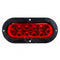 PLAFON OVALADO 13 LED C/CANDADO "ROJO" C/CONECTOR 12V 24V  - Iluminación - - Firo Central