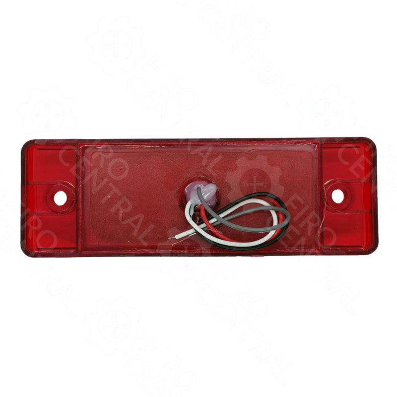 PLAFON LATERAL TIPO CHALUPA 21 LED ROJO 12V  - Iluminación - - Firo Central