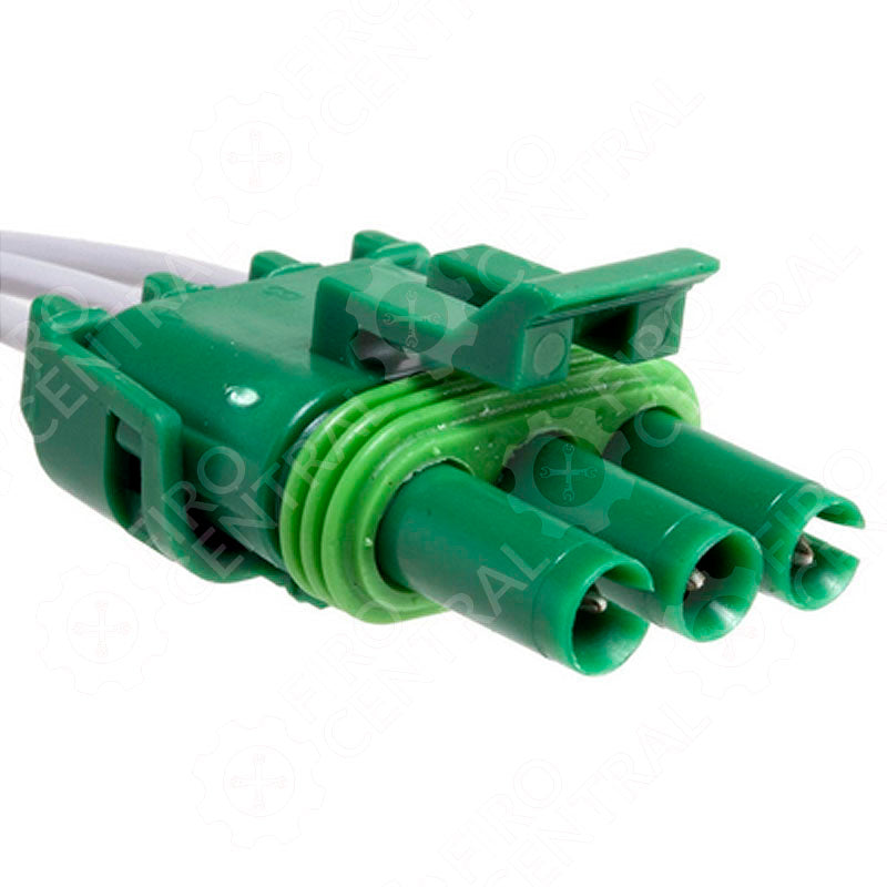 ARNES SENSOR OXIGENO 3T MACHO REDONDAS VERDE GM CHEV  - Arnes - - Firo Central